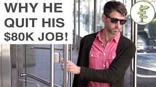Man Quits $80k Job to Work in Grocery Store